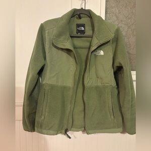The North Face Olive Fleece Jacket